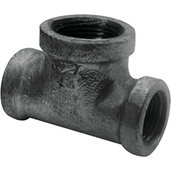 Southland 3/4 In. x 1/2 In. x 3/4 In. Reducing Malleable Black Iron Tee 520-434HN - main